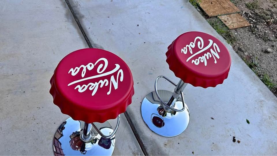 TEST - Custom Fallout Nuka Cola Stools.